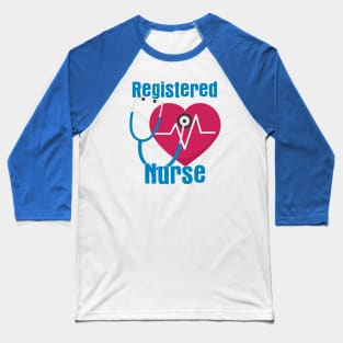 Registered Nurse Baseball T-Shirt